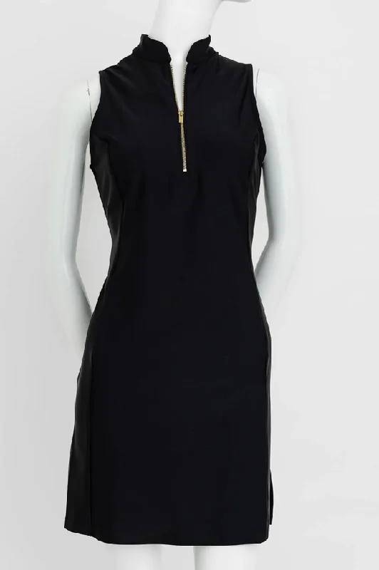 New Black Spitfire Petite Dress by Amy Sport MSP $175